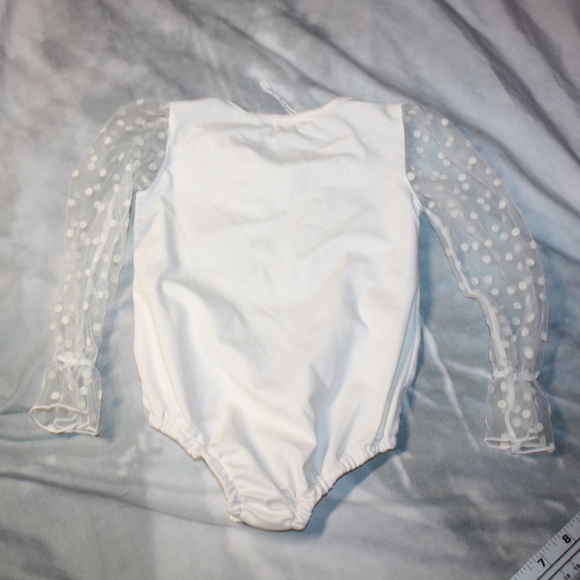 Baileys Blossoms Sheer Puffer Long Sleeve Onesie 🌵18/24 Months - Picture 3 of 4